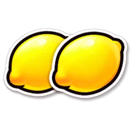 Lemon fruit symbol icon